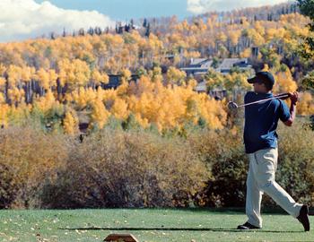 Golfing in Aspen is not par for the course Golfing in Aspen
